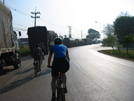 cycle ride to phnom penh